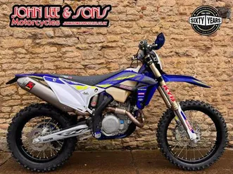 sherco sef-f 450 cc factory, 2023 model, road reg'd, 75 genuine hours, immaculate