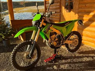 kawasaki kx 450 f hard enduro mit brief kxf kx450x