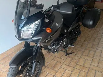 suzuki dl 650 v-strom abs wenig km inkl. koffer set