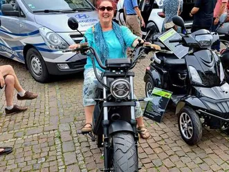 e-chopper hl 6.0 / urban chopper 60v 2000w – 45 km/h – wie neu!