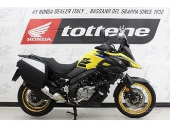 suzuki v-strom 650 xt unico proprietario accessori