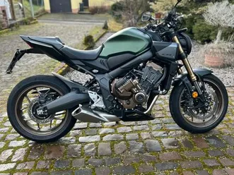 honda cb 650 r e-clutch grün 1. hand komfort paket