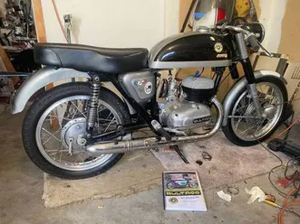 amazing 1968 bultaco metralla mkii - 250 cc beauty