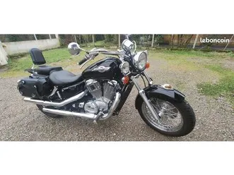 honda shadow vt 1100 ace, état collector – 4 800 km réels – comme neuve