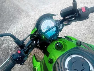 moto kawasaki bridée a2