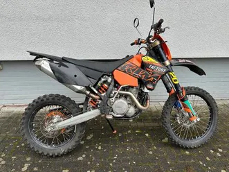 ktm exc 400 factory edition black orange powerparts