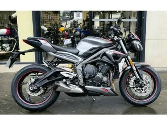 triumph street triple 765 rs 2021 765 cm3 | moto roadster | 28 483 km | gris | 75017 paris 17