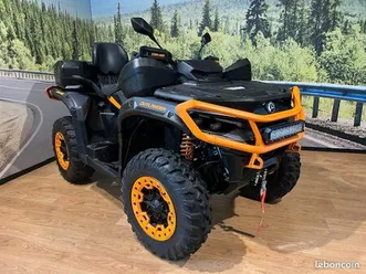 quad can am outlander 1000 max xtp / 2025 / 3450kms / révisé et garantie constructeur / livraison france / financements