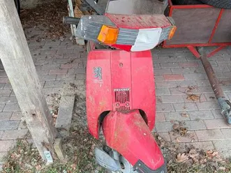 peugeot sc 50 roller scheunenfund mit papieren - bastlerobjekt