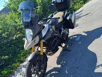 v-strom 1000 suzuki 2014 – trail routier – entretien suivi – équipée