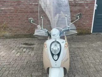sym mio 50 - retro scooter uit 2007 - loopt goed — scooters | sym — marktplaats
