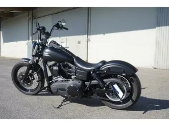 harley-davidson dyna street bob fxdb harley streetbob,black denim