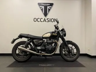 triumph street twin 900 2021 900 cm3 | moto routière | 7 217 km | noir | 94270 le kremlin bicetre