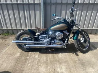 yamaha xvs650 drag star petrol manual (40 bhp) 649 cc