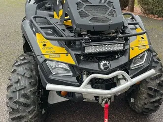 quad bombardier can am outander 800