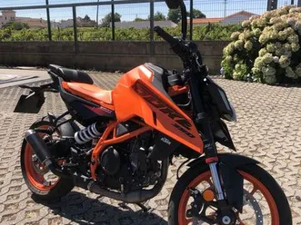 ktm duke 390 2k24 trofa, segadães e lamas do vouga