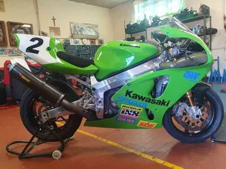 kawasaki ninja zx-7r ninja 750 zx-7rr super bike ufficiale verde