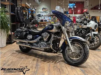 2007 yamaha road star // deep purplish blue metallic/silver #3