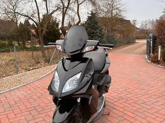 kymco super 8 50 cc - lauft top, yasuni eco neu, papiere vorhanden