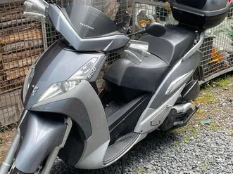 peugeot geopolis 500 roller mit windschutz & topcase