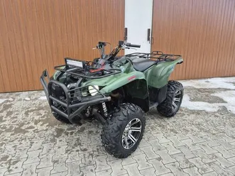 quad yamaha grizzly 700 !!! 4x4 led wyciągarka lipnica mala