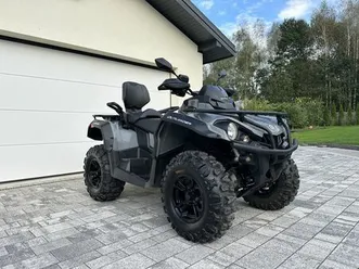 can-am outlander 570/650 - v2 rotax, rej 2024, zadbany, bardzo ladny, dąbrowa tarnowska