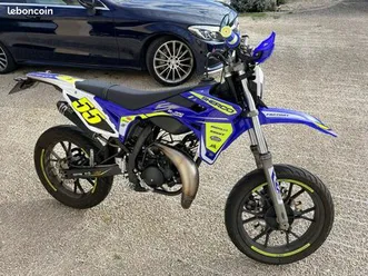 moto sherco 50 cc avec nouveau moteur