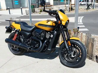 harley davidson street rod bridé a2