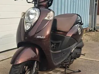 sym mio 50 blauw kenteken 2014. — scooters | sym — marktplaats