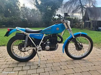 trial bultaco sherpa 250 vintage 1981