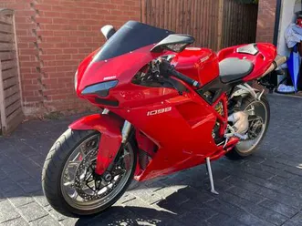 ducati 1098 petrol manual (160 bhp) 1099 cc