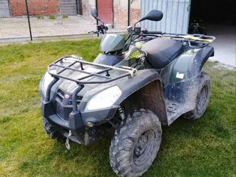 quad kymco 500 mxu green line