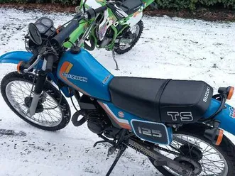 ② suzuki ts 125 ancêtre enduro échange moto quad