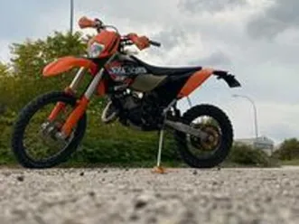 ktm exc 125 sixdays (2008)- enduro targata