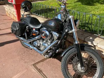 moto harley davidson super glide custon