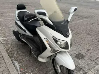 sym gts 300 i evo weiß