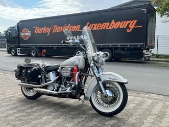 harley davidson flstn heritage nostalgia evolution 1994