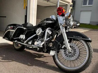 harley davidson road king 100 jahre modell chicano umbau
