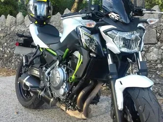 kawasaki z650 branca e verde oeiras e são julião da barra, paço de arcos e caxias