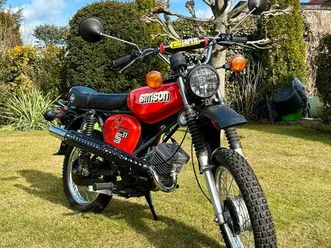 simson s51 enduro, papiere, megu 50 ccm, 5 gang top