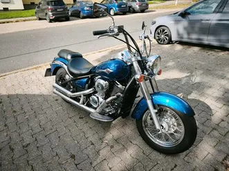 chopper kawasaki vn 900 classic falcon double groove ape tüv 2027