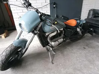 suzuki vz 800 bobber chopper umbau