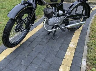 nsu fox 98cm 1952rok motocykl zabytkowy odrestaurowany odnowiony z dok radom