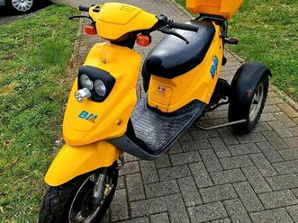 pgo big max dreirad trike motorroller scooter fußbremse 45er