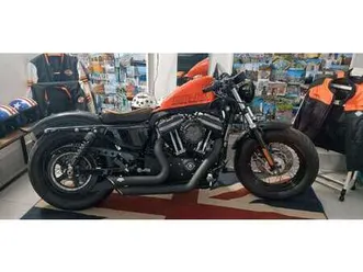 harley-davidson sportster forty eight arancione