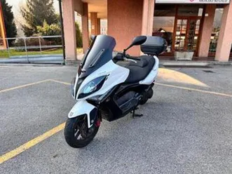 kymco xciting 300i - bauletto + doppio parabrezza