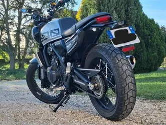 moto brixton crossfire 500 x bullet silver