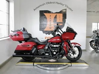 used 2020 harley-davidson road glide limited grand american touring fltrk motorcycle for sale in sunbury, oh