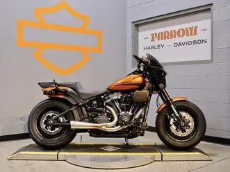 used 2019 harley-davidson softail fat bob 114 fxfbs motorcycle for sale in columbus, oh