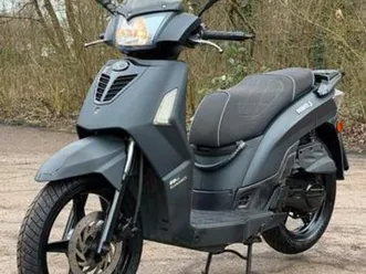 kymco people s 2016 mat zwart brom in zeer goede staat — scooters | kymco — marktplaats